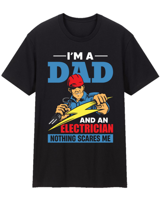 Electrician Dad Father Appreciation Tee Shirt