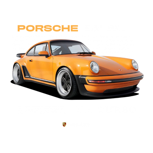 Porsche 911 DLS Turbo DTF Transfer