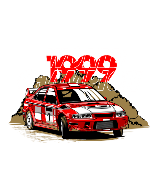 Mitsubishi Evo DTF Transfer