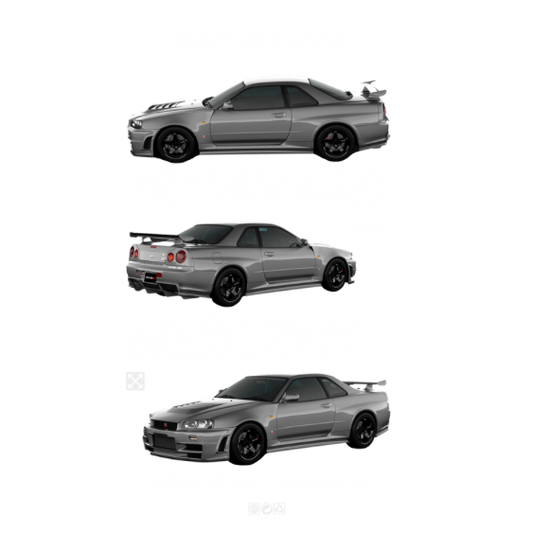 Nissan Skyline GTR DTF Transfer