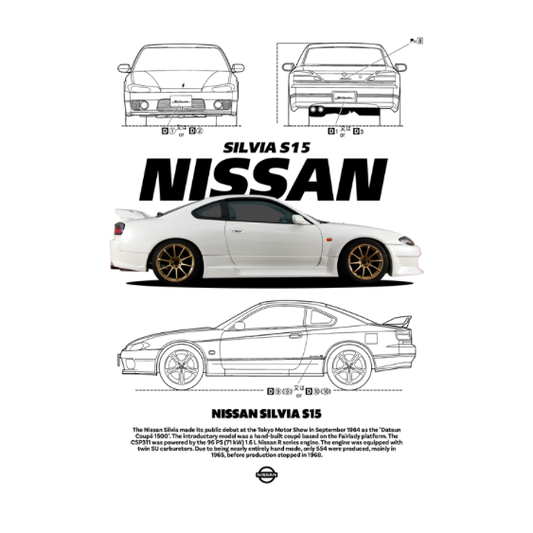 Nissan Silvia S15 DTF Transfer
