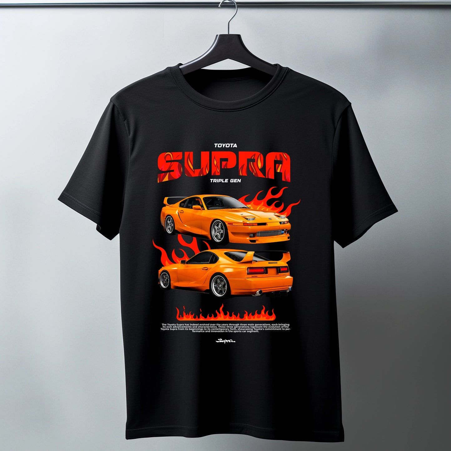 Toyota Supra Triple Gen Tee Shirt