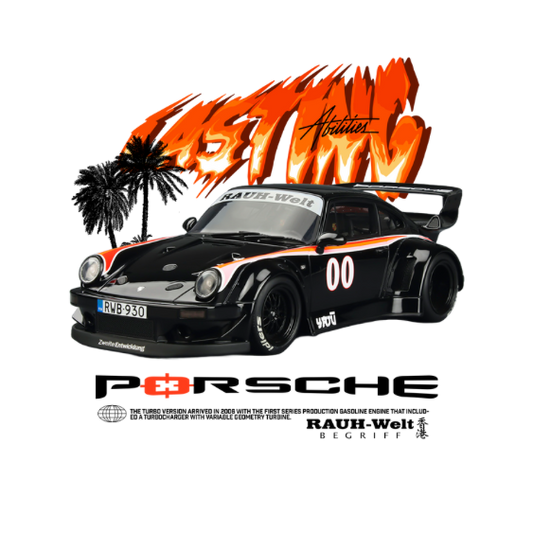 Porsche 911 Turbo DTF Transfer