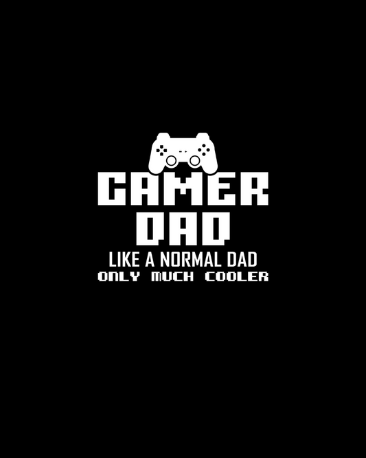 Gamer Dad DTF Transfer