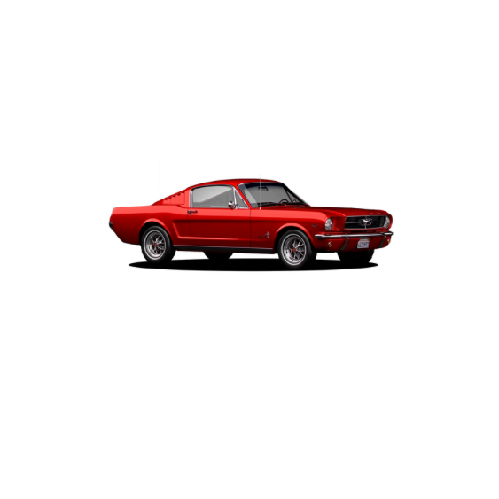 Ford Mustang 1965 DTF Transfer