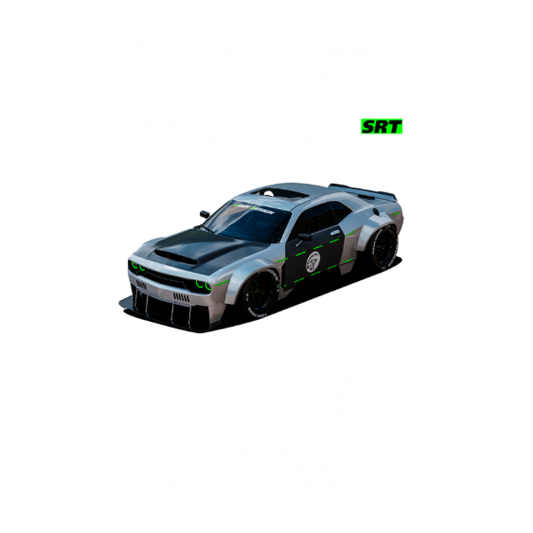 Dodge Challenger SRT Hellcat DTF Transfer