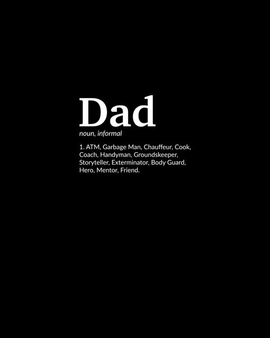 Dad Definition DTF Transfer