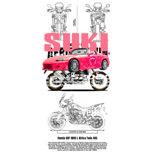 Fast & Furious Suki DTF Transfer