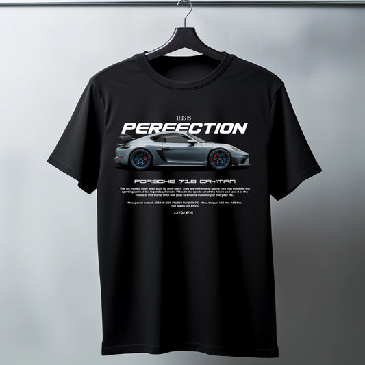 Porsche Cayman 718 Tee Shirt