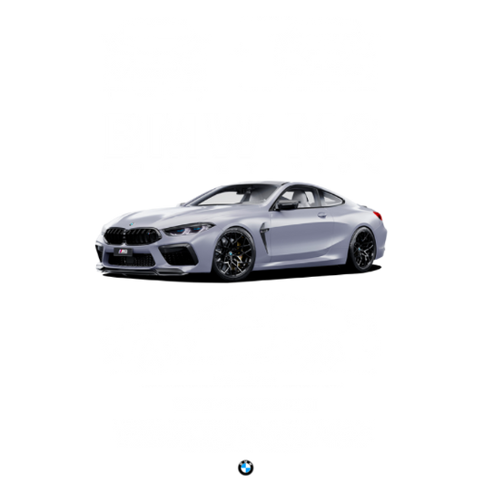 BMW M8 Competition DTF Transfer