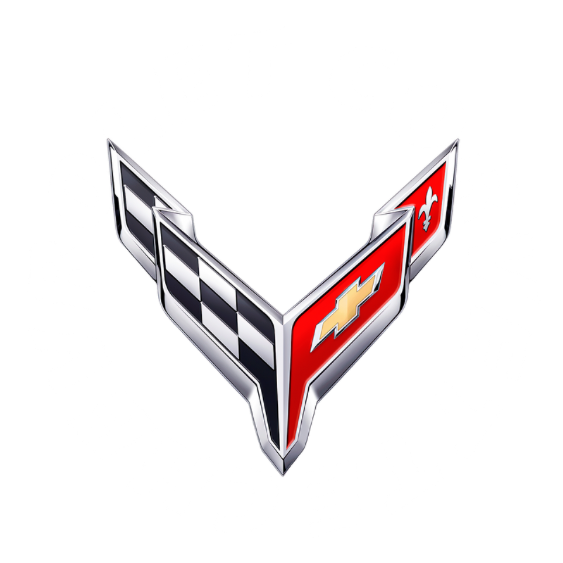 Corvette Logo DTF Transfer