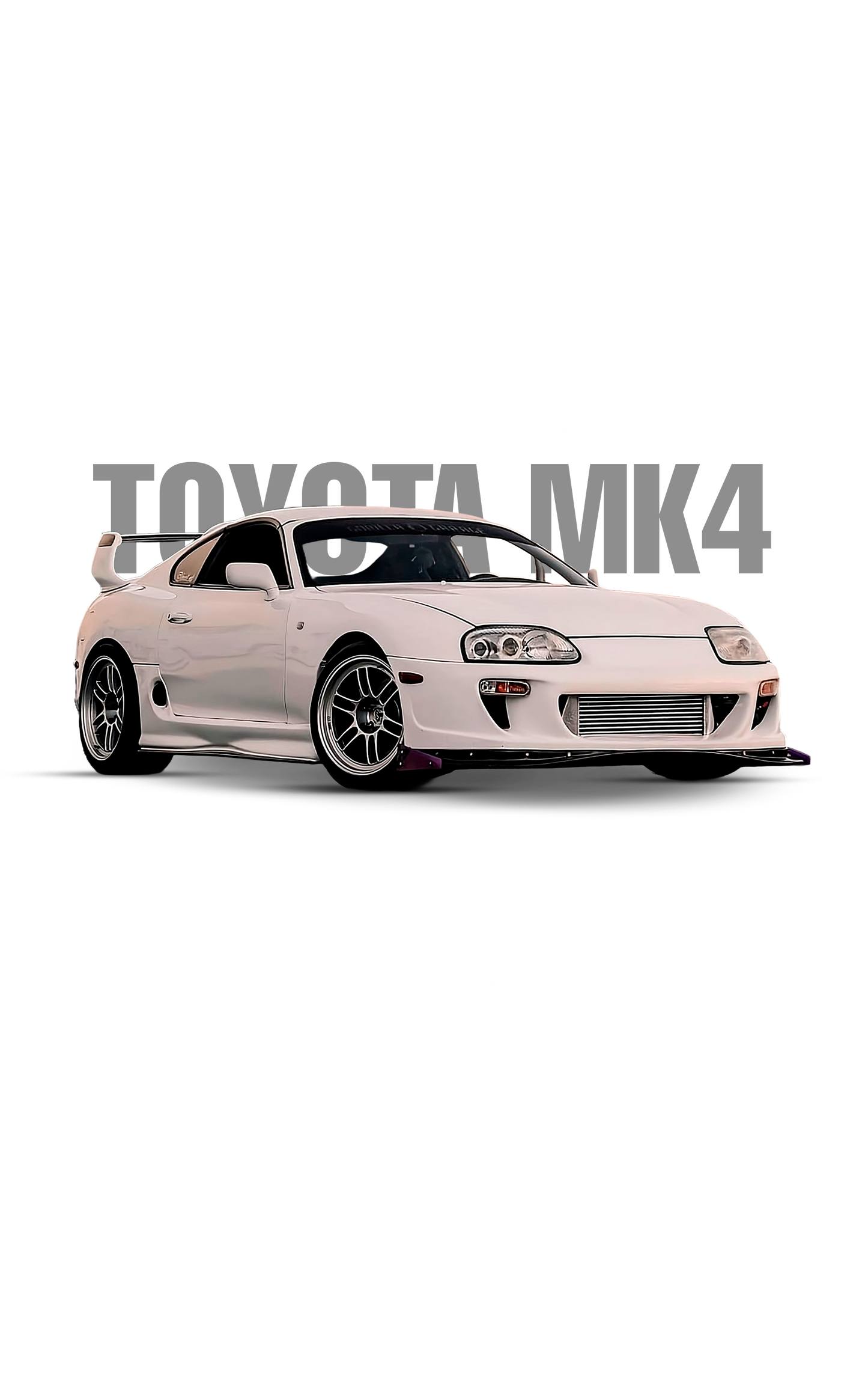 Toyota Supra MK4 DTF Transfer