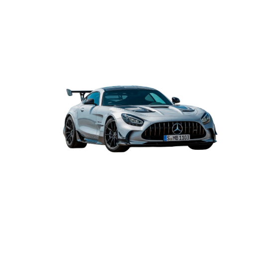 Mercedes Benz AMG GTR Black DTF Transfer