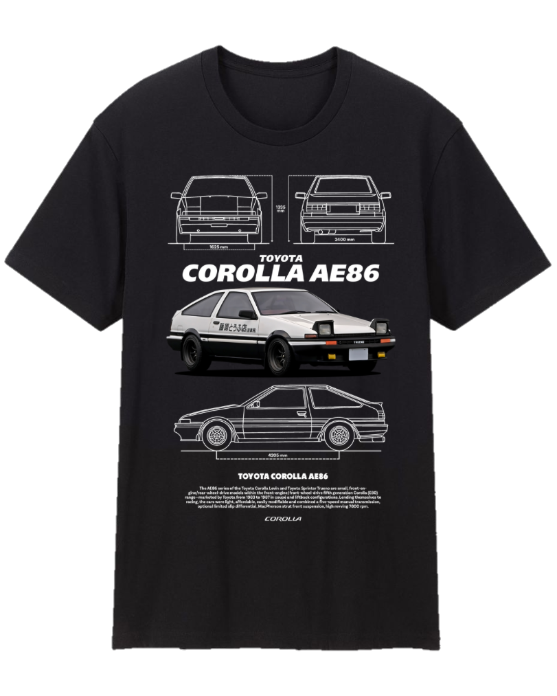 Toyota Corolla AE86 Tee Shirt