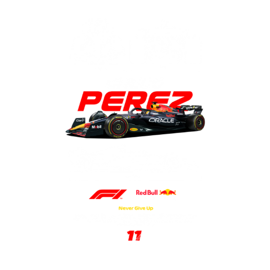 Checo Perez Formula 1 DTF Transfer