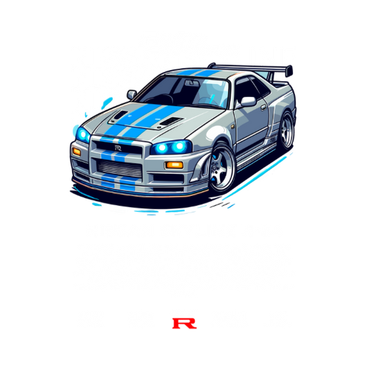 Nissan GTR Skyline R34 DTF Transfer