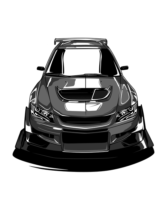 Mitsubishi Evo DTF Transfer